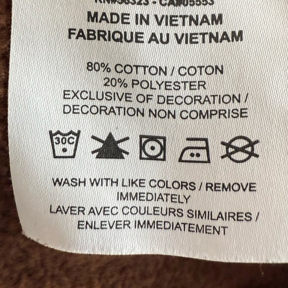 Nike Club Fleece Sweatshirt Brown Cacao Wow Logo Pullover Men’s Large (Tagged M) - Picture 8 of 9